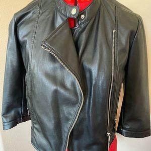 Zara leather jacket!